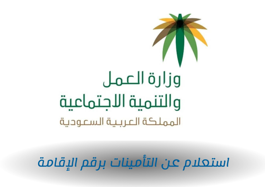 استعلام عن التأمينات برقم الإقامة