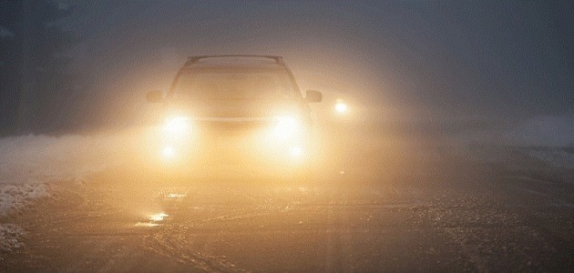 كم مخالفة عدم تشغيل الأنوار الأمامية؟